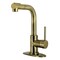 Kingston Brass Single-Handle Pull-Out Bar Faucet, Antique Brass LS241DLAB - alternate 1
