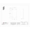 Bell Outdoor Weatherproof Cover, Single Gang Box Type, 1 Gang, Blank Cover Type PBC100GY - alternate 2