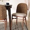 Baxton Studio bali & pari Denver Modern Bohemian Walnut Brown Finished Acacia Wood and Seagrass Dining Chair 239-13364-ZORO - alternate 7