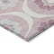 Homeroots 9' X 12' Pink Blush And Gray Medallion Washable Indoor Outdoor Area Rug 589636 - alternate 5