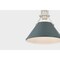 Hudson Valley Lighting Painted No. 2 9.5 in. Pendant in Polished Nickel/Soft Studio Green by Mark D. Sikes MDS351-PN/SSG - alternate 5