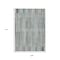 Homeroots 9' X 12' Teal Blue And Brown Striped Washable Indoor Outdoor Area Rug 631567 - alternate 4