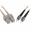Unc Group Fiber Optic Patch Cable, Sc-St, 62.5 125 Multimode Duplex, Orange, 10M FJ6SCST-10M - alternate 1
