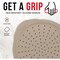 Emporio Kitchen Non-Stick Pizza Pan with Silicone Handle, 13in Carbon Steel, Perforated, White Marble EKPIZAPSIL1 - alternate 3