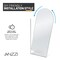 Anzzi Ember Series 74x 34in Framed Arch Fixed Shower Screen Door, Brushed Nickel, 8mm Tempered Clear Glass SD-AZ18-01BN - alternate 9