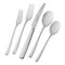 Henckels Lani Flatware Set, 65-Piece, Silver 1011369 - alternate 1