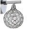 Jonathan Y Maeve 4.75" 1-Light Iron/Glass Contemporary Glam LED Vanity Light, Chrome JYL7534A - alternate 4