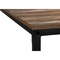 Homeroots 58" Brown and Black Wood and Metal Corner Computer Desk 489861 - alternate 7