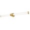 Z-Lite Warwick 1 Light Vanity, Modern Gold/Opal White, 40.25 In W x 4.75 In H 1020-40W-MGLD-LED - alternate 5