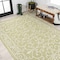 Jonathan Y Charleston Vintage Filigree Textured Weave Green/Cream 5 ft. x 8 ft. Indoor/Outdoor Area Rug SMB106H-5 - alternate 3