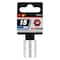 Perform Tool Socket 3/8 In Drive; 15 mm; Metric; 6 Point; Polished Nickel Chrome Plated; Vanadium Alloy Steel W38215 - alternate 2