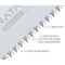 Silky Saws Replacement Blade Only NATANOKO 300mm Large Teeth 130-30 130-30 - alternate 2