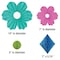 Carson Dellosa Happily Ever Elementary Retro Remix Flowers and Twinkles Dimensional Accents, 3PK 107013 - alternate 4