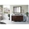 James Martin Vanities Brittany 60'' S Vanity, Burnished Mahogany w/ Ethereal Noctis Silestone Top w/ Wireless Charger 650-V60S-BNM-FENC - alternate 3
