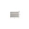 Homeroots 20" Light Gray Wood Two Drawer Nightstand 722659 - alternate 5