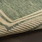Homeroots 4' X 6' Green Geometric Indoor Outdoor Area Rug 572620 - alternate 5
