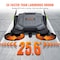 Vevor Walk-behind Hand Push Floor Sweeper 25.6" Width 5 Gallon Waste Container S13-001A - alternate 7