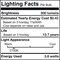Bulbrite 40-Watt CA10 Dimmable (E12) Candelabra Screw Base LED Warm White Light Milky Light Bulb, 2700K, 4PK 861416 - alternate 3