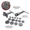 Performance Tool 18 pc. Brake Caliper Kit, Wind Back Pistons, Vehicle Adapters, Storage Case W89202 - alternate 3