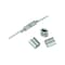 Dare Products Nicopress Splicing Sleeve For 12-1/2-Ga. Wire, 25PK Silver, 25PK DP2-3/25 - alternate 5