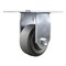 Service Caster 4 Inch Heavy Duty Top Plate Thermoplastic Rubber Rigid Caster with Ball Bearing SCC-35R420-TPRBF - alternate 1