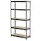 Edsal Boltless Shelving, 60 in H, 30 in W, 12 in D, Silver, 5 Shelves UR301260PB5P-SV - alternate 5