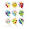 Eureka Celebration Balloons Giant Stickers, 36-Piece Set, 12PK 650806 - alternate 1