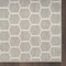 Homeroots 4' X 6' Gray And Ivory Geometric Indoor Outdoor Area Rug 554806 - alternate 5