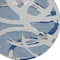 Homeroots 8' Gray Round Abstract Washable Indoor Outdoor Area Rug 599126 - alternate 4