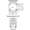 Hamilton Caster, Rigid, Aezfwh, 6 x 2, Metal R-AEZFWH-6MB-2 - alternate 3