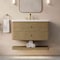 James Martin Vanities Allamari 36" Single Vanity, Dune Mist w/ 3 CM White Zeus Silestone Top D640-V36-DMS-WWZ - alternate 8