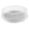 Smarty Had A Party 16 in Clear Round Plastic Tray Lids, 25PK 9916-L-CASE - alternate 1