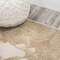 Jonathan Y Petalo Abstract Two-Tone Modern Orange/Beige/Cream 2 ft. x 8 ft. Runner Rug CTP200A-28 - alternate 2