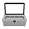 Koolmore 32 in. 4-Pan Countertop Ice Cream Display Freezer with Curved Glass Top in Stainless-Steel KM-CGDR-4P - alternate 6