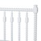 Baxton Studio Denita Bedroom Set, White, Twin 271-14733-14743-14739-14739-ZORO - alternate 5