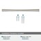 Amerock Pailou 6-5/16 inch (160mm) Center-to-Center Satin Nickel Cabinet Pull, 10PK 10VMP37324G10 - alternate 4