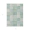 Homeroots 3' X 5' Blue Geometric Washable Indoor Outdoor Area Rug 608163 - alternate 7