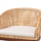 Bali & Pari Lumajang Bohemian Light Honey Rattan and Wood 2-Piece Counter Stool Set 251-2PC-13761-ZORO - alternate 4