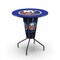 Holland Bar Stool Co Lighted 42" Black New York Islanders Pub Table L218B42NYIsln36RNYIsln - alternate 1