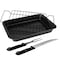 Gibson Home Reilly 4-Piece Non-Stick Carbon Steel Roaster Set 108157.04 - alternate 3