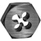 Century Drill & Tool 5/16-18 National Coarse 1'' Across Flats Fractional Hexagon Die 96203 - alternate 2