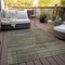 Homeroots 3' X 5' Brown Beige And Taupe Striped Washable Indoor Outdoor Area Rug 588076 - alternate 5