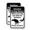 Signmission Attention All Dog Owners When Your Dog Has Done It Aluminum, 18" x 24", A-1824-25297 A-1824-25297 - alternate 1