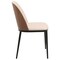 Leisuremod 82.7 in W, 29.5 in L, Manufactured Wood/Steel/PU Leather, Walnut/Light Brown TT84-CWN18-LBR - alternate 4