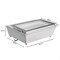Koolmore 31 in. Countertop Ice Cream Display case with 4 Pans and Glass Sneeze Guard in Stainless-Steel KM-CGD-8HP - alternate 5