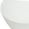 Homeroots White Six Piece Triangle Bone China Service For Six Bowl Set 483494 - alternate 5