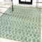 Jonathan Y Ourika Moroccan Geometric Textured Weave Green/Cream 4 ft. x 6 ft. Indoor/Outdoor Area Rug SMB108L-4 - alternate 5