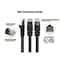 Sanoxy 75ft Cat 6 550 MHz UTP Snagless Ethernet Network Patch Cable, Black SNX-CBL-LDR-C6101-1075 - alternate 2