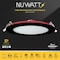 Nuwatt 6 Inch 2 Hour Black Trim Fire Rated Recessed Lighting, Canless LED Lights 2700K-5000K, 1200LM, 6PK NW-P-DL-6-15W-5CT-FR-BLK-6P - alternate 7