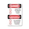 Signmission OSHA Danger Sign, Diesel Fuel No Smoking Bilingual, 24in X 18in Decal, OS-DS-D-1824-VP-1124 OS-DS-D-1824-VP-1124 - alternate 1